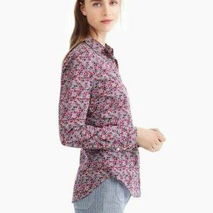 Liberty for J.Crew limited ed. floral print blouse